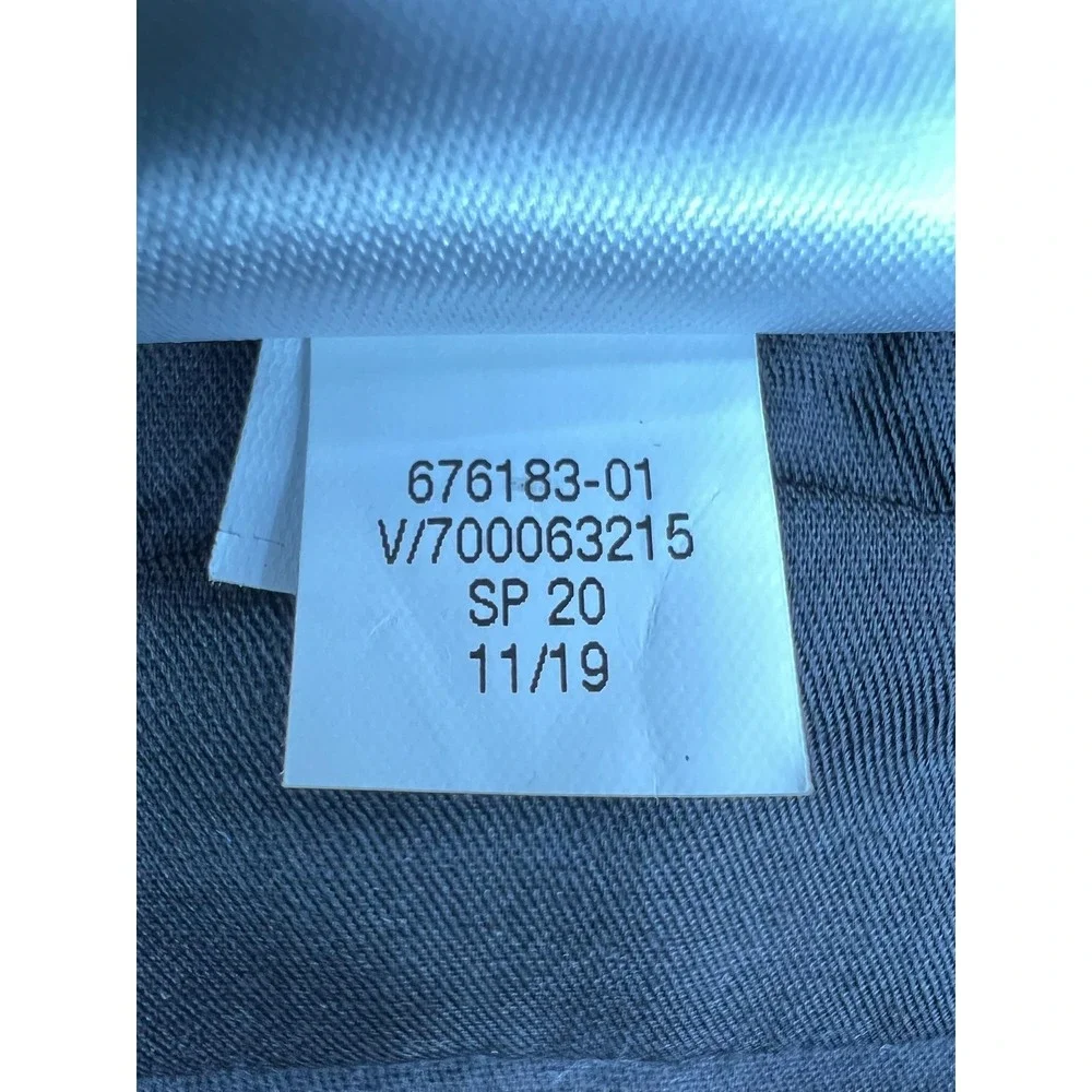 Banana Republic Mens 36x32 Gray Slim Fit Stretch Chino Pants 676183-01